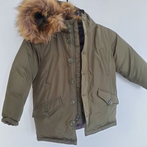 Boys Gap Winter Green Coat